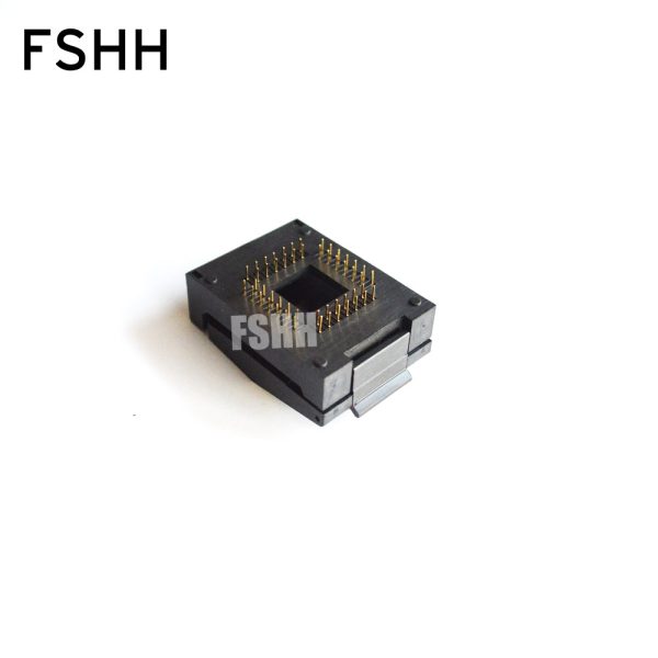 QFN52 WSON52 UDFN52 MLF52 ic test socket Size=20mmx20mm Pin pitch=1.27mm - Image 3