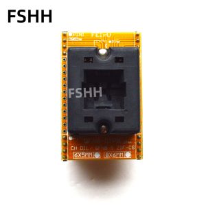 6mmx8mm 6mmx5mm QFN8 to DIP8 Adapter WSON8 DFN8 MLF8 test socket 1.27mm QFN8 Open-Top Socket 08LQ12TS16050-C