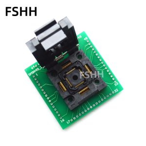 FPQ-64-0.5-06 IC Socket FPQ64/TQFP64/QFP64 Test Socket Pitch:0.5mm Size:10x10/12x12mm