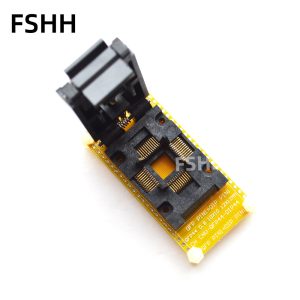 FPQ-44-0.8-14 test socket FPQ44 QFP44 Test socket with connection plate 1 pin to 1pin General purpose line