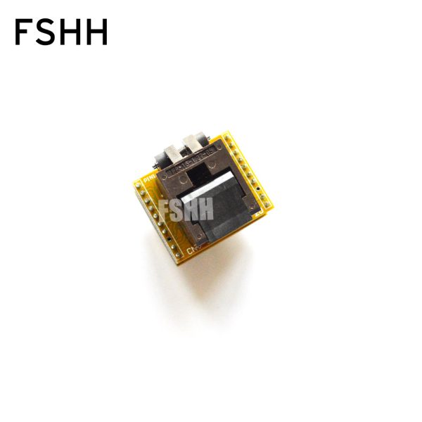150mil SOP14 to DIP14 test socket FP-16(14)-1.27-05 FP14 to DIP14 Programmer adapter Pitch=1.27mm Width=3.9mm/6.0mm - Image 3
