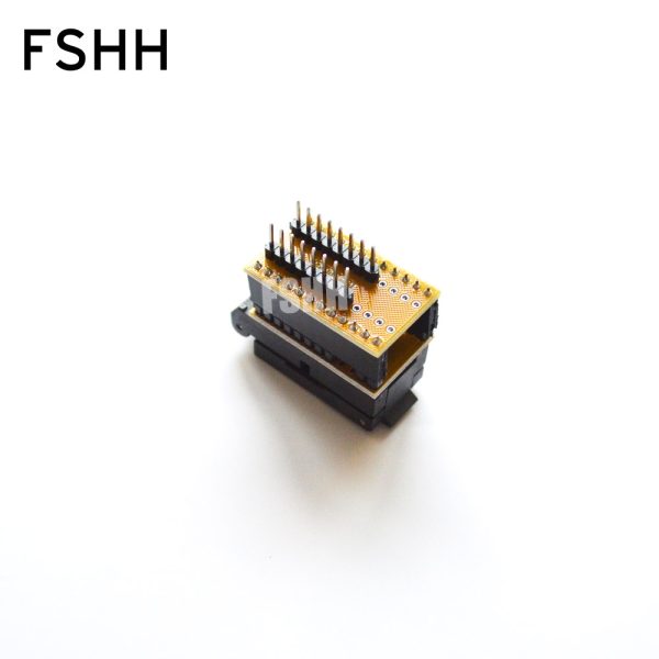 300mil SOP16 to DIP16 programmer adapter SPI FLASH FP16/SOIC16/SOP16 FP-16-03 test socket Pitch=1.27mm - Image 3