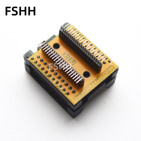 1pcs SOP44 to SOP44 test socket PSOP44 SOIC44 SOP44 IC TEST SOCKET width=16mm/13.3mm - Image 2