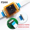 1pcs Pitch 0.8mm Size 8mmx10mm 8mmx9mm BGA48 test socket bga48 to tsop48 Chip solderless test adapter