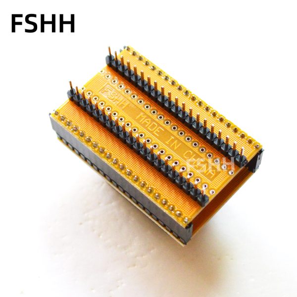 QFN40 to DIP40 Programmer Adapter wson40 dfn40 mlf40 test socket Pitch=0.4mm Size=5x5mm - Image 3