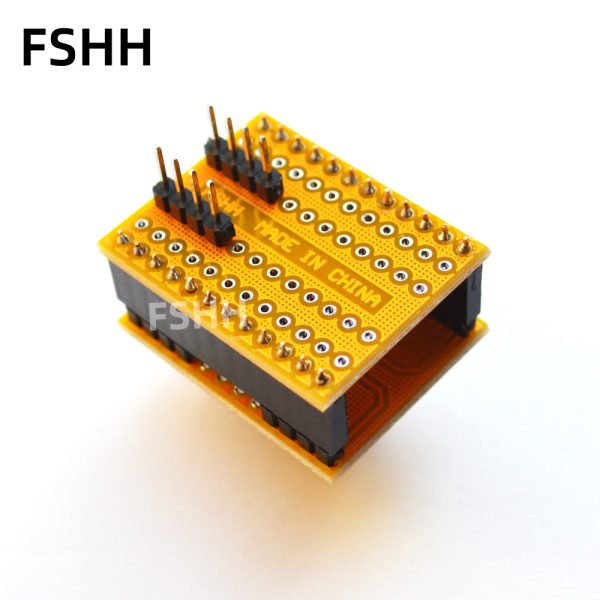 4x3mm 0.8mm QFN8 test socket UDFN8 DFN8 ML8F WSON8 adapter QFN8 to DIP8 Programmer adapter - Image 3