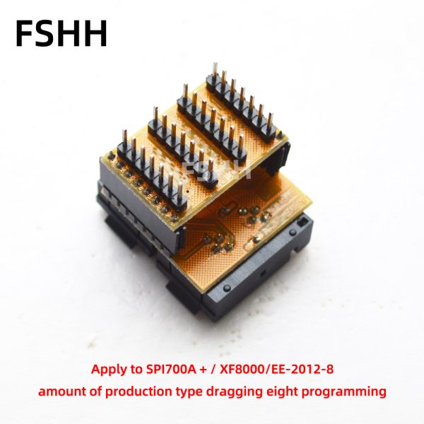 6X8mm QFN8+QFN8 Adapter for SPI-FLASH Programmer Offline Duikao socket Pitch=1.27mm - Image 3