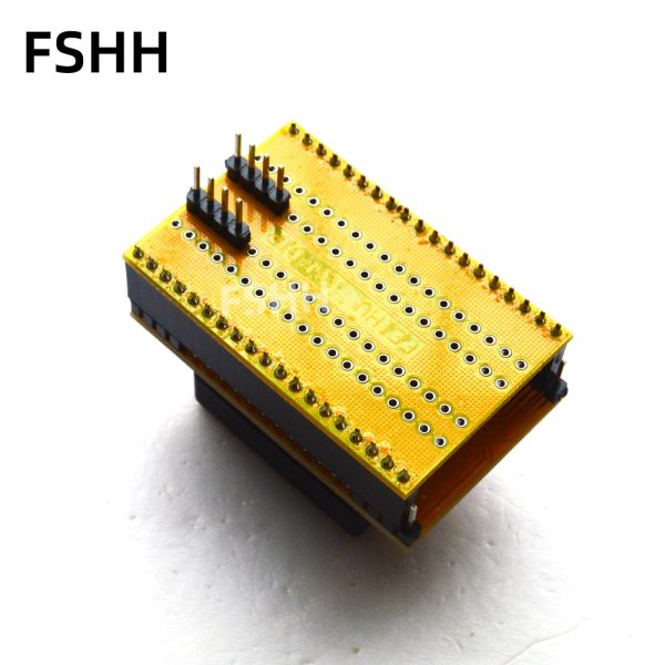 6mmx8mm 6mmx5mm QFN8 to DIP8 Adapter WSON8 DFN8 MLF8 test socket 1.27mm QFN8 Open-Top Socket 08LQ12TS16050-C - Image 3