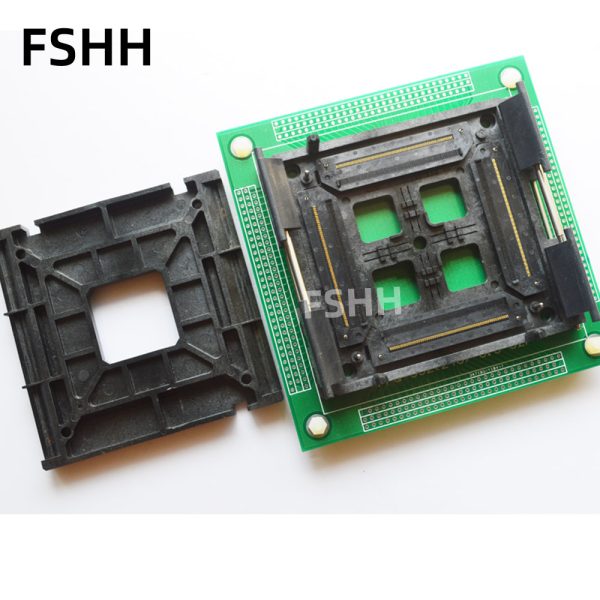 FPQ-352-0.5-527 test socket QFP352 FPQ352 LQFP352 TQFP352 ic socket Pitch=0.5mm - Image 3
