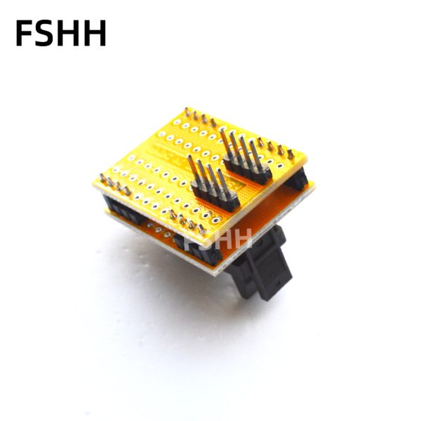Clamshell sot343 socket SOT-343 to DIP4 Programmer adapter sot343 with pcb test socket - Image 3