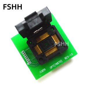 OPT(78870) Programmer Adapter TQFP128 QFP128 IC51-1284-1433 IC Test Socket