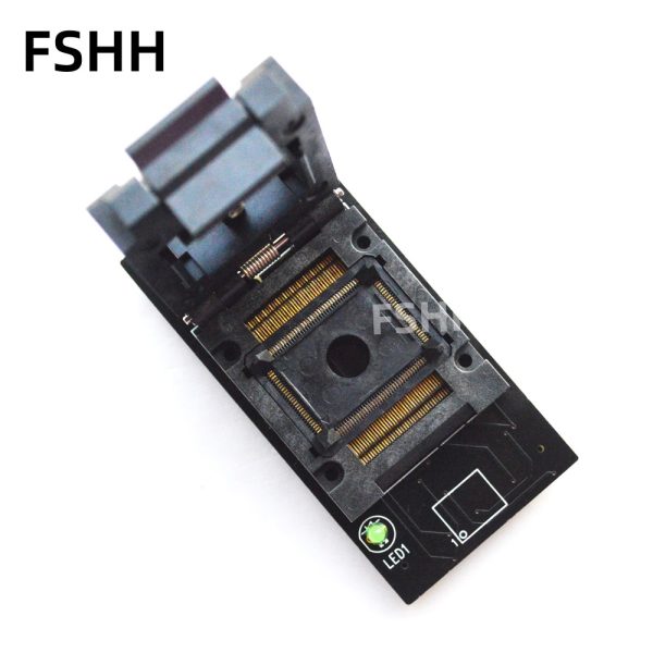 SU-PC8375S-PQFP128-E Programmer Adapter FPQ-128-0.5-03  IC51-1284-1433-10 PQFP128/QFP128 Adapter IC Test Socket/IC Socket - Image 2