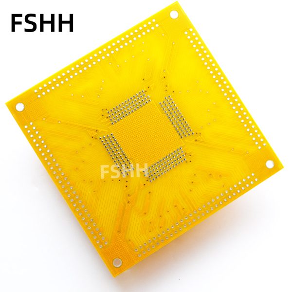 IC51-2164-1887-10 test socket TQFP216 QFP216 IC SOCKET Flip test seat 0.4mm 24x24mm 26x26mm - Image 3