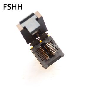 150mil FP16-1.27-05 test socket Clamshell SOP16 to DIP16 socket adapter Pitch=1.27mm Width=6.9mm