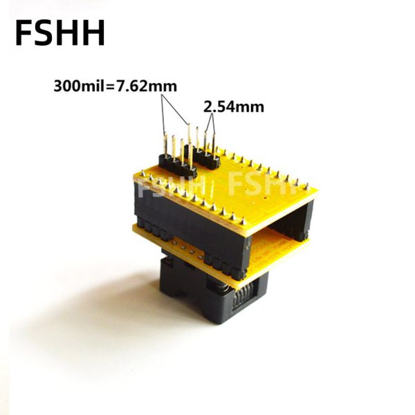 150mil SOP8 1.8V adapter for Iphone or motherboard 1.8V SPI Flash W25 MX25 can use on programmers such as TL866CS TL866A - Image 3