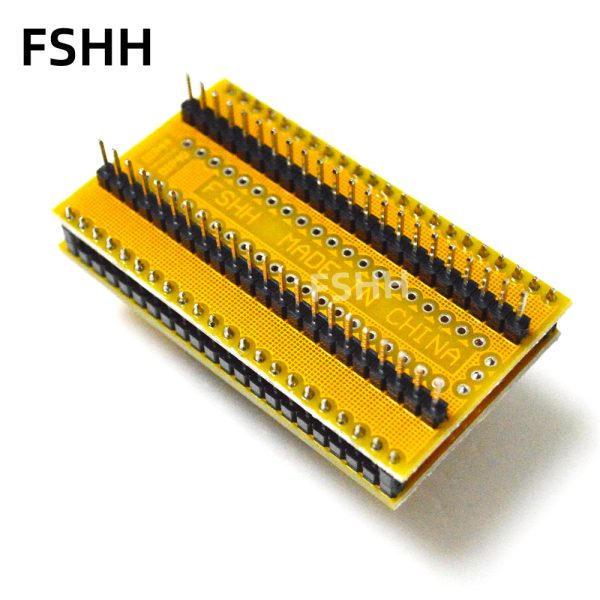 QFN44 test socket WSON44 DFN44 MLF44 IC test socket Pitch=0.65mm Size=8x8mm 44QN65F18080 44QN65S18080 QFN-44BT-0.65-01 - Image 3