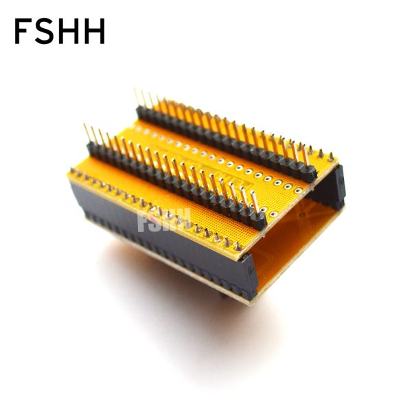 WSON40 ic socket DFN40 MLF40 TEST SOCKET QFN40 to DIP40 Programmer Adapter 0.5mm 6x6mm - Image 3