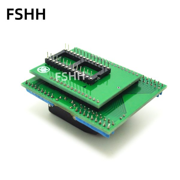 ROM-80SQF-28DP-8L programmer adapter IC51-0804-808 test socket TQFP80 LQFP80 QFP80 to DIP28 adapter - Image 3
