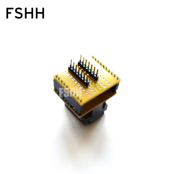 150mil SOP14 to DIP14 test socket FP-16(14)-1.27-05 FP14 to DIP14 Programmer adapter Pitch=1.27mm Width=3.9mm/6.0mm - Image 4