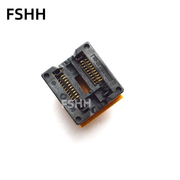 Chip solderless 300mil SOP20 to SOP20 test socket SOP20 SOIC20 SO20 socket SMT test socke - Image 2