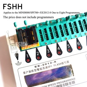208mil SOP8 Suitable for SPI-FLASH Programmer Adapter 25xx eeprom flash Adapter (Two placement/four rows of pins)
