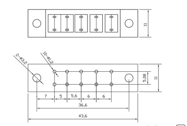 KBP GBU KBJ GBJ bridge pile test seat/test socket horizontal style bridge rectifier aging test socket 4pin - Image 4