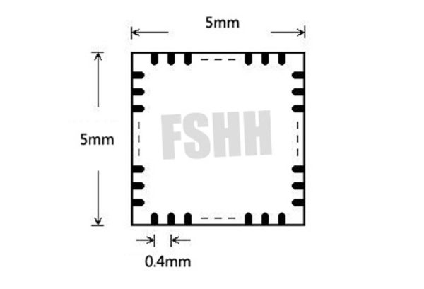 QFN40 to DIP40 Programmer Adapter wson40 dfn40 mlf40 test socket Pitch=0.4mm Size=5x5mm - Image 4