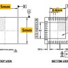 QFN36 to DIP36 Programmer adapter QFN36-DIP36 IC test socket WSON36 DFN36 MLF36 0.4mm Size=5x5mm - Image 4