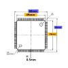 FPQ240 TQFP240 QFP240 LQFP240 ic test socket Pitch 0.5mm FPQ-240-0.5-527 SOCKET - Image 3