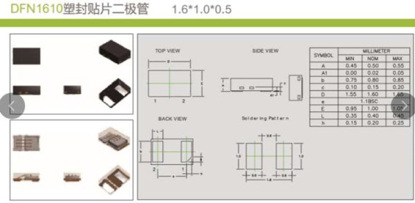 DFN1610 to DIP8 Programmer adapter DFN1610 test socket SMD plastic diode aging socket - Image 4