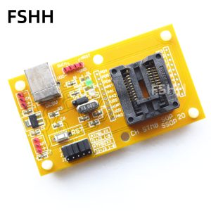 STM8-SOP20 Core board 300mil SOIC20 STM8L STM8A STM8S Download seat test socket Programmer adapter
