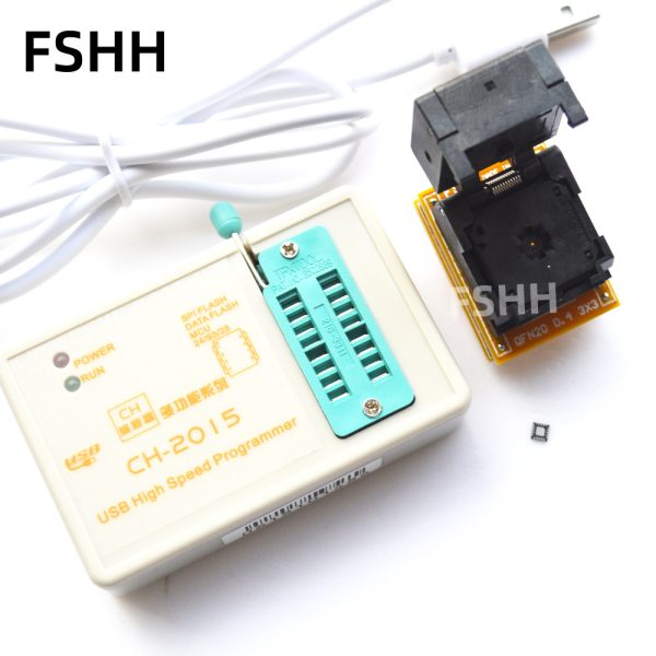 CH2015 programmer + AVR ATtiny13a tiny 24 tiny25 tiny26 tiny44 tiny45 tiny84a tiny85 chip adapter