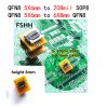 Mini series QFN8 socket QFN8 to DIP8 adapter to QFN8 to SOP Programmer adapter WSON8 DFN8 MLF8 VFND8 6x8mm 1.27mm SOCKET - Image 2