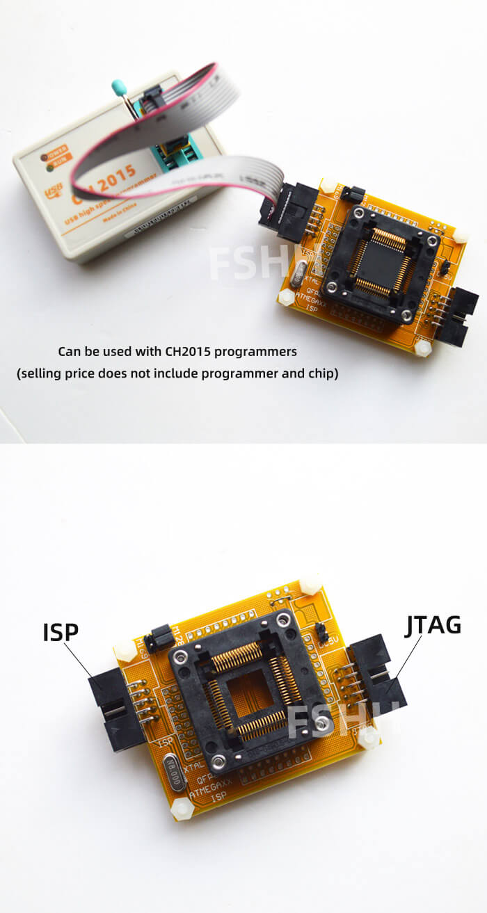 thumbnail image 2 of Yamaichi GP-QFP64-0.8 IC Test Socket Programming Adapter – For QFP64 TQFP64 LQFP64 0.8mm Pitch 2 of 5