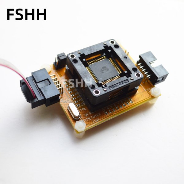 CH2015 Intelligent High Speed USB Programmer+QFP64 adapter for mega64 mega128 AVR Chip - Image 3