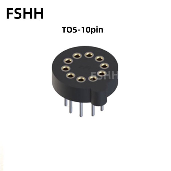 TO5 Aging Test Socket TO5-3pin 4pin 8pin 10pin Crystal Triode Test Socket Aging Socket - Image 2