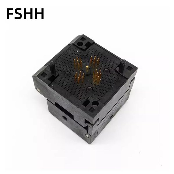 Clamshell QFN28 IC Test Socket WSON28 DFN28 MLF28 Programmer Adapter ...