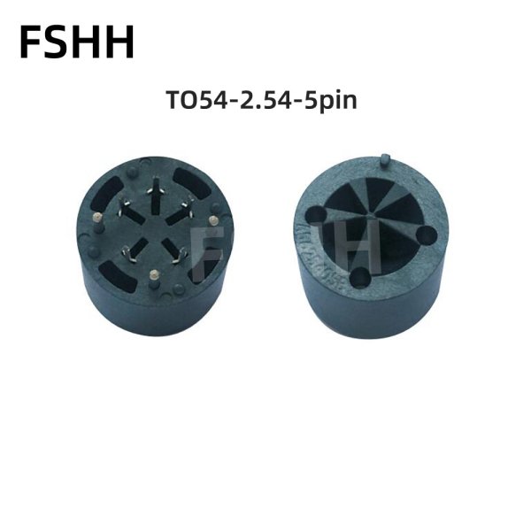 TO54 4pin 2.54mm pitch Crystal transistor test socket laser diode socket