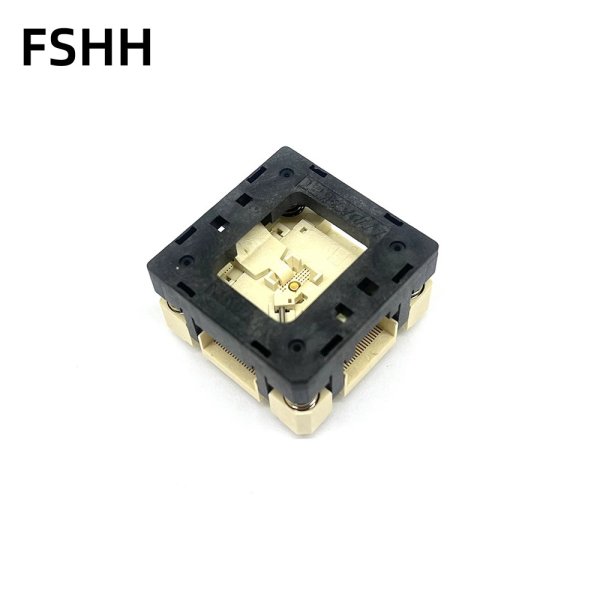 open top QFN24 test socket DFN24 MLF24 WSON24 Adapter 4x4mm 5x5mm 0.5mm pitch