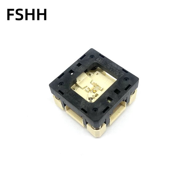 open top QFN24 test socket DFN24 MLF24 WSON24 Adapter 4x4mm 0.4mm pitch