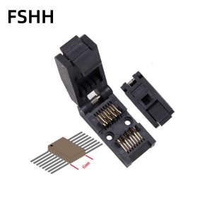 CSOP16 Adapter FP16/SOIC16 IC test socket 1.27mm pitch  10mm width