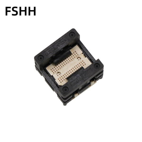 open top BGA96 test socket Adapter DDR chip test socket 13x7.5mm 0.8mm pitch
