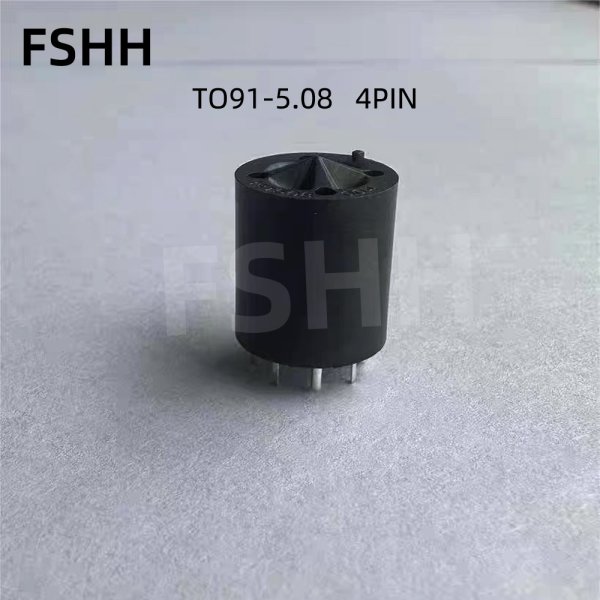 TO91 4pin 5.08mm pitch Crystal transistor test socket laser diode socket