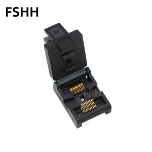 Clamshell tssop16 socket pitch 0.65mm ssop16 adapter