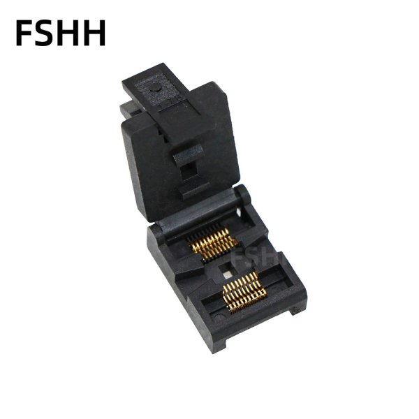 Clamshell tssop16 socket pitch 0.65mm ssop16 adapter