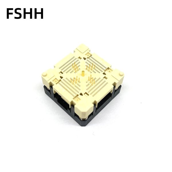 open top QFN24 test socket DFN24 MLF24 WSON24 Adapter 4x4mm 5x5mm 0.5mm pitch - Image 4