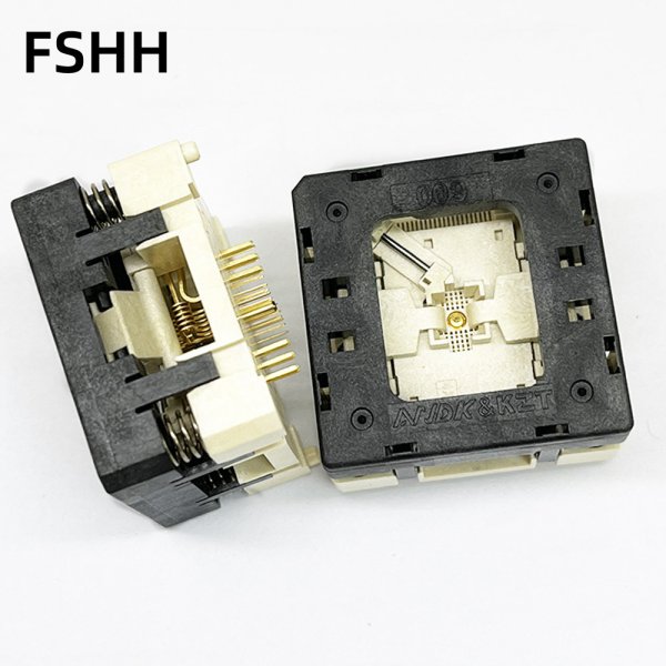 QFN28 test socket DFN28 MLF28 WSON28 Adapter 5x5mm 0.5mm pitch - Image 2