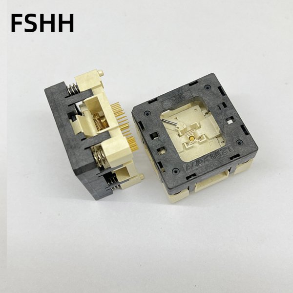QFN40 test socket DFN40 MLF40 WSON40 Adapter 5x5mm 0.4mm pitch - Image 2