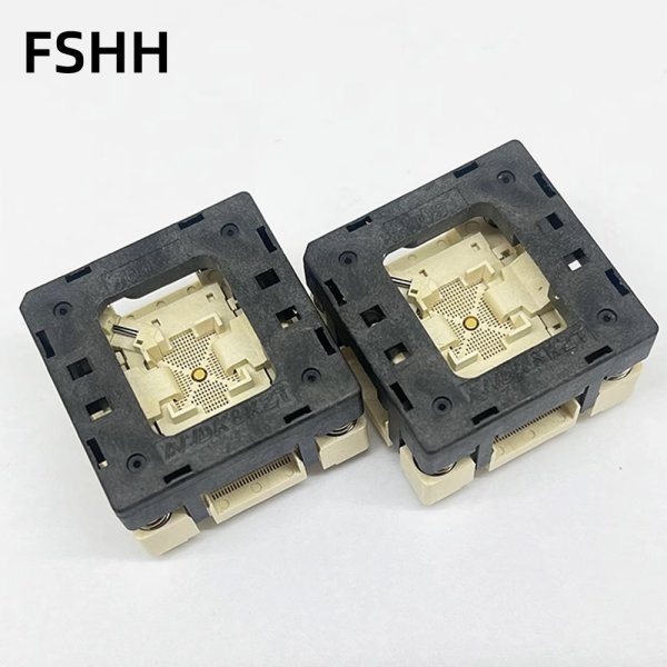 QFN64 test socket DFN64 MLF64 WSON64 Adapter size 9x9mm 0.5mm pitch - Image 2