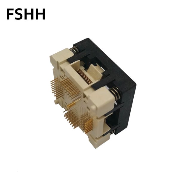 open top QFN88 test socket DFN88 MLF88 WSON88 Adapter 9x9mm 0.35mm pitch - Image 3